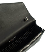 Picture of Saint Laurent Cross Body Kate Small in Black, Calfskin Leather