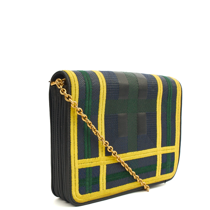 Picture of Mulberry Cross Body Clifton in Blue, Leather