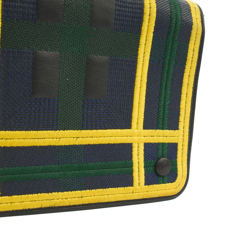 Picture of Mulberry Cross Body Clifton in Blue, Leather