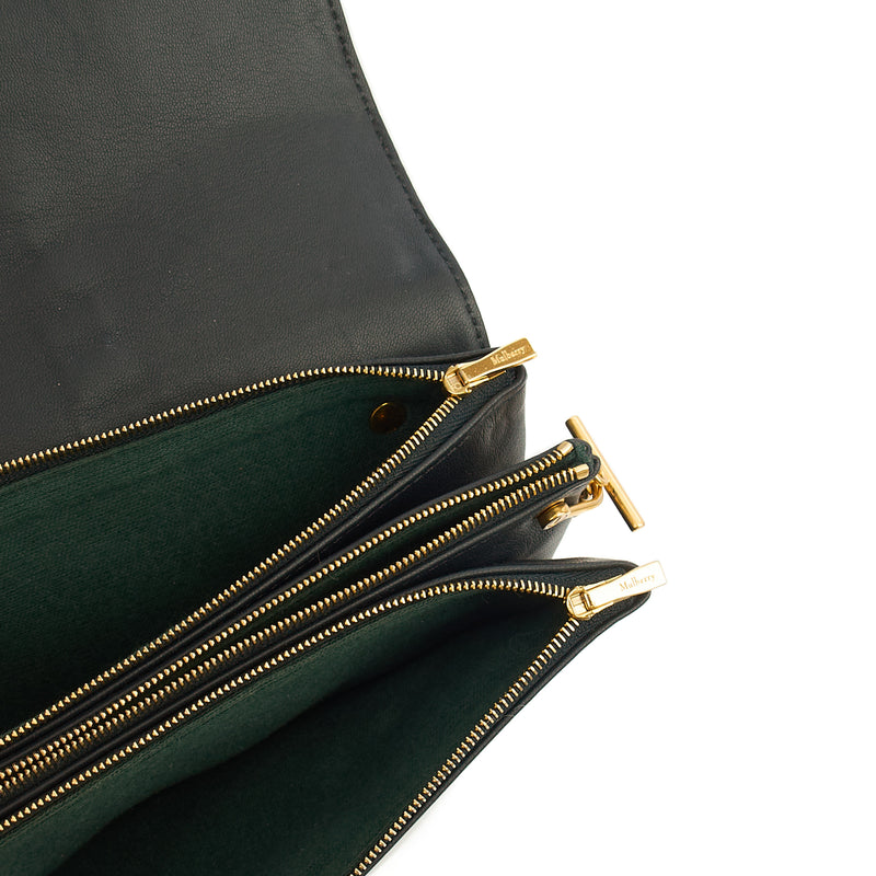 Picture of Mulberry Cross Body Clifton in Blue, Leather