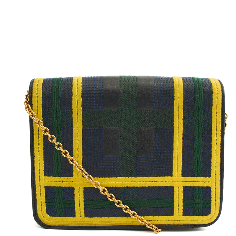 Picture of Mulberry Cross Body Clifton in Blue, Leather