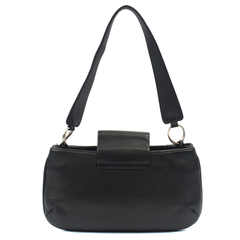 Picture of Chanel Shoulder Bag No.5 Giant Mademoiselle Bag in Black, Calfskin Leather