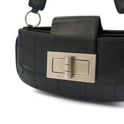 Picture of Chanel Shoulder Bag No.5 Giant Mademoiselle Bag in Black, Calfskin Leather
