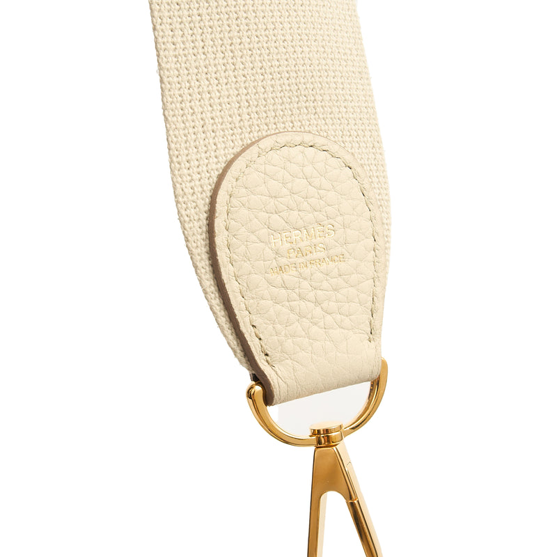 Picture of Hermes Cross Body Evelyne 29 in Beton, Leather