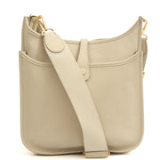 Picture of Hermes Cross Body Evelyne 29 in Beton, Leather