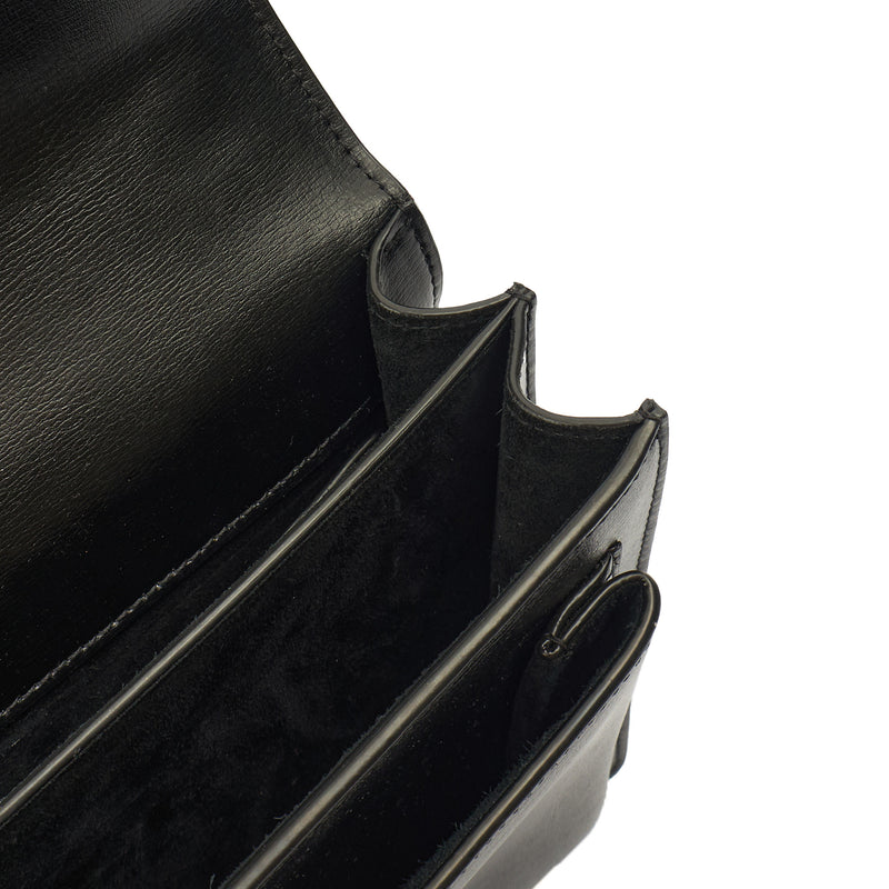 Picture of Saint Laurent Cross Body Sunset - Small in Black, Leather