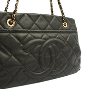 Picture of Chanel Tote Timeless CC Shopper in Black, Caviar Leather