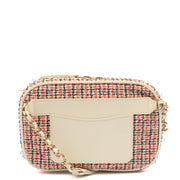 Picture of Chanel Cross Body Camera Bag in White, Fabric