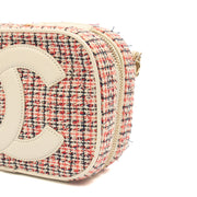 Picture of Chanel Cross Body Camera Bag in White, Fabric