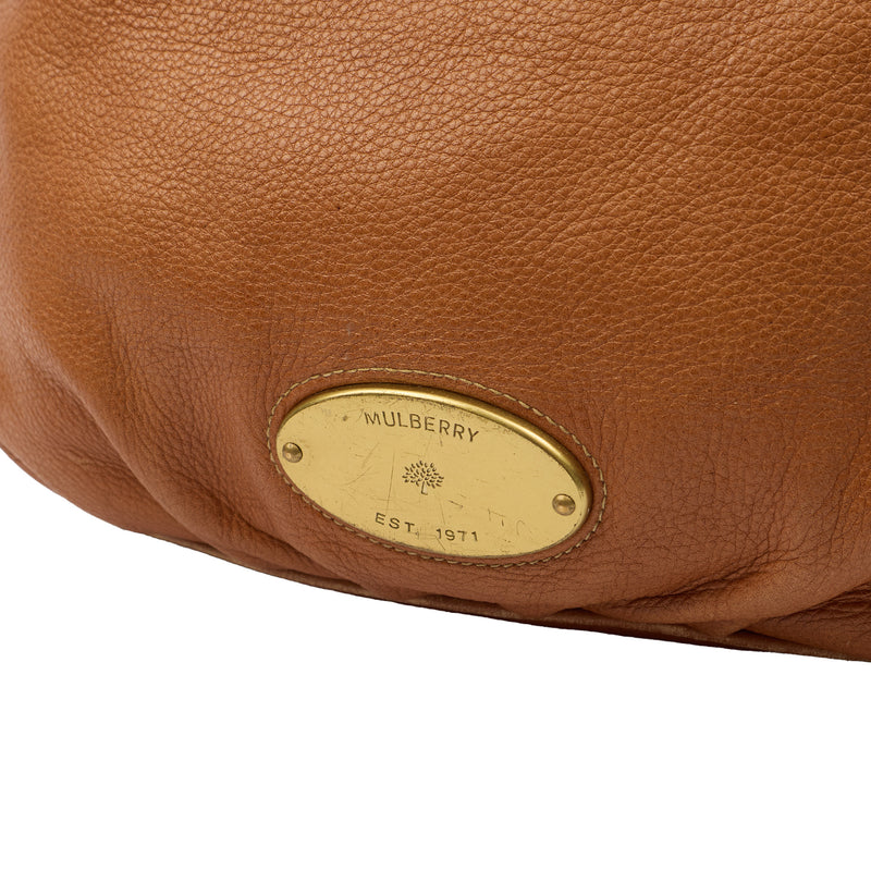 Picture of Mulberry Tote Mitzy Tote in Brown, Calfskin Leather