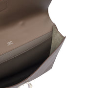 Picture of Hermes Tote Sac a Depeches Briefcase in Etain, Epsom Leather