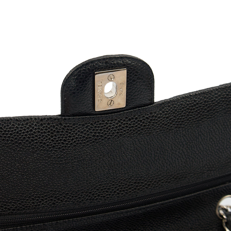 Picture of Chanel Shoulder Bag Classic Double Flap - Medium in Black, Caviar Leather