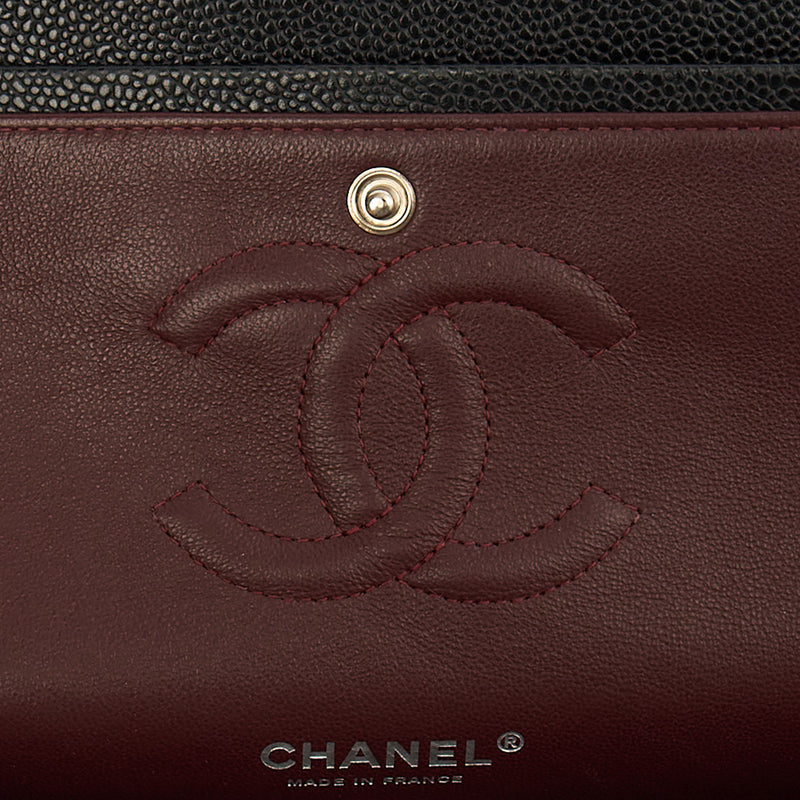 Picture of Chanel Shoulder Bag Classic Double Flap - Medium in Black, Caviar Leather
