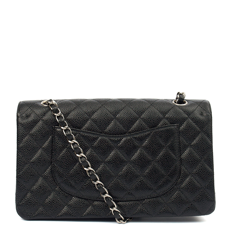 Picture of Chanel Shoulder Bag Classic Double Flap - Medium in Black, Caviar Leather