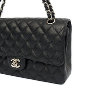 Picture of Chanel Shoulder Bag Classic Double Flap - Medium in Black, Caviar Leather