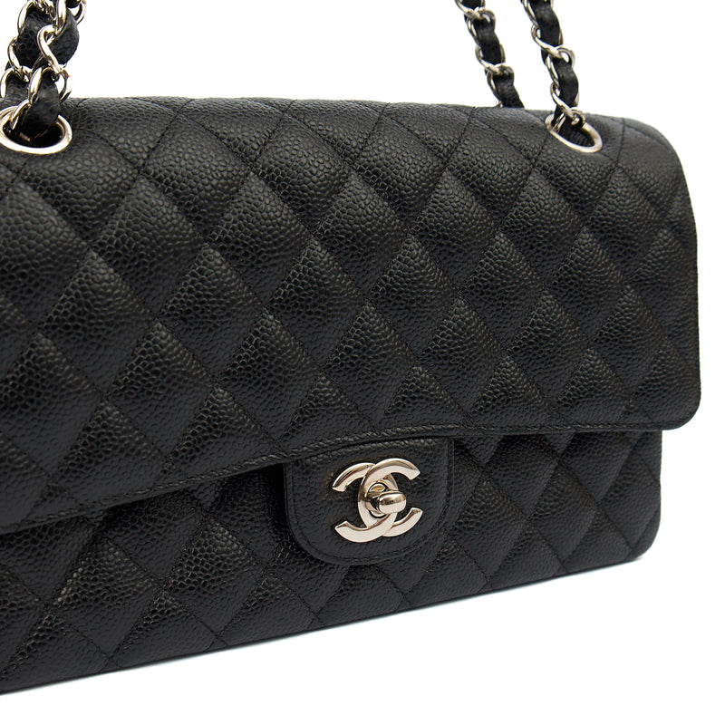 Picture of Chanel Shoulder Bag Classic Double Flap - Medium in Black, Caviar Leather