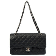 Picture of Chanel Shoulder Bag Classic Double Flap - Medium in Black, Caviar Leather