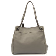 Picture of Coach Tote Edie Tote in Grey, Leather