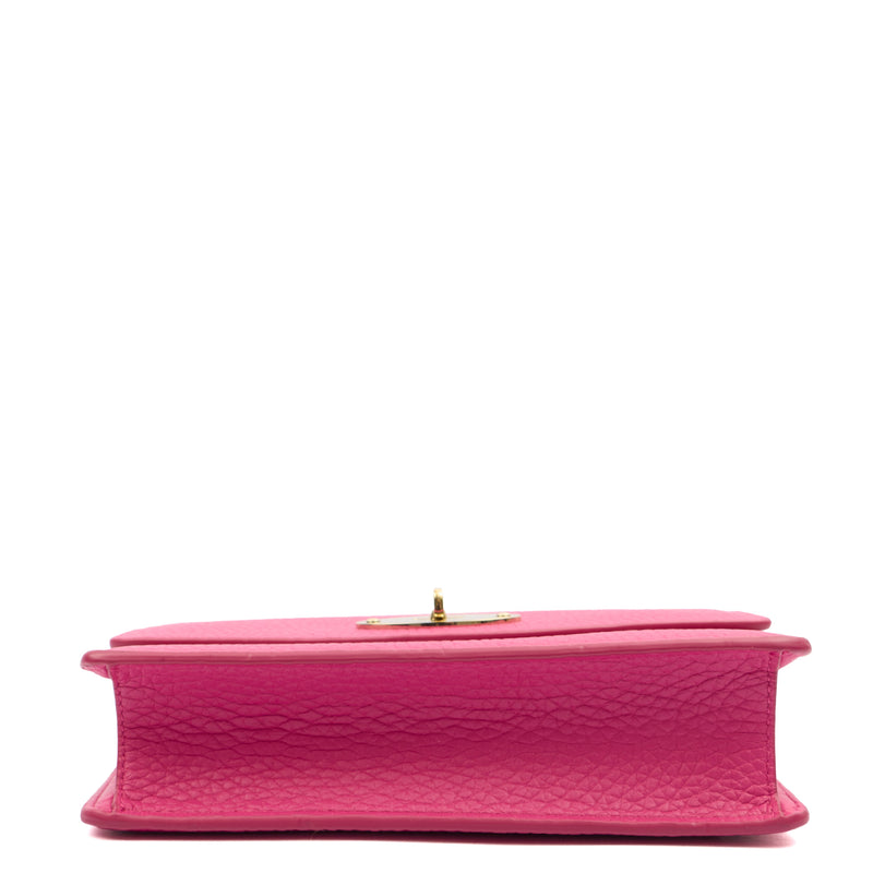 Picture of Mulberry Cross Body Darley in Mulberry Pink, Calfskin Leather