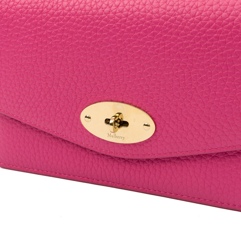 Picture of Mulberry Cross Body Darley in Mulberry Pink, Calfskin Leather