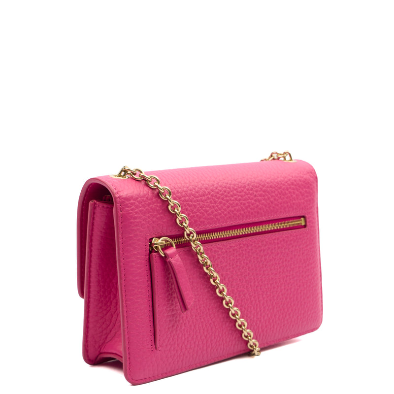 Picture of Mulberry Cross Body Darley in Mulberry Pink, Calfskin Leather
