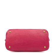 Picture of Miu Miu Shoulder Bag Bowling Bag - Small in Pink, Leather