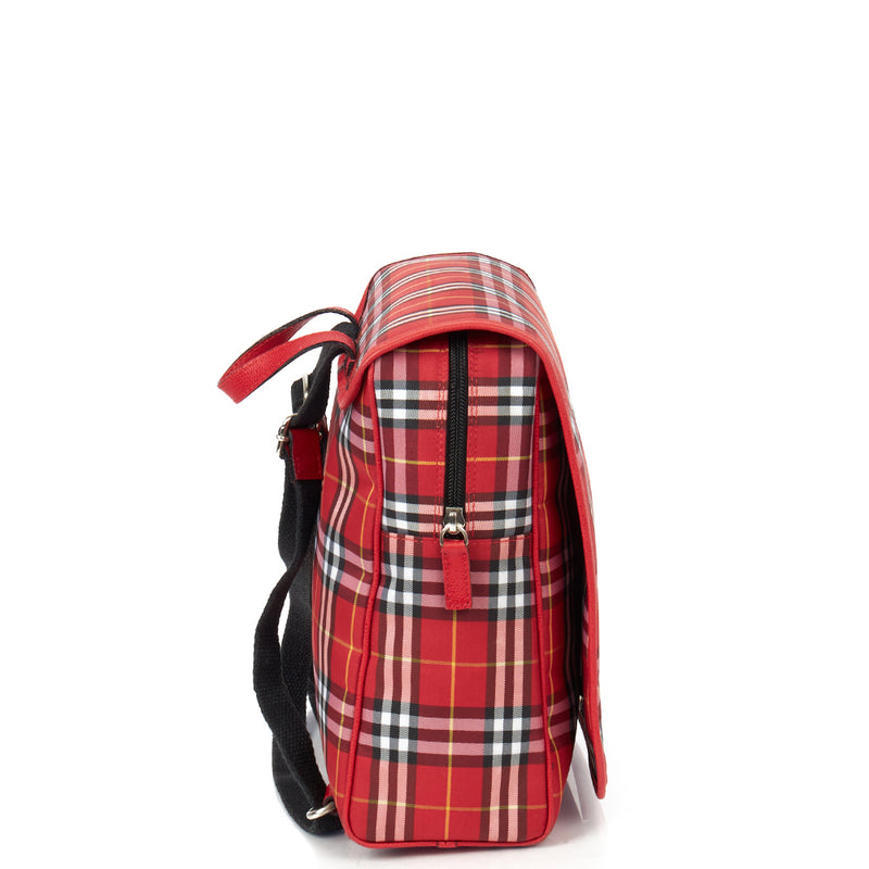 Picture of Burberry Backpack in Red, Fabric