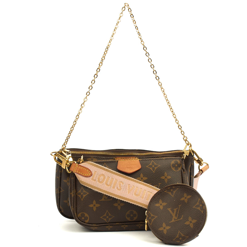 Picture of Louis Vuitton Cross Body Multi Pochette Accessoires in Monogram, Leather