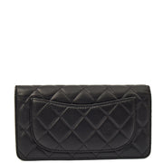 Picture of Chanel Purse Trifold Wallet in Black, Leather