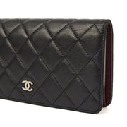 Picture of Chanel Purse Trifold Wallet in Black, Leather