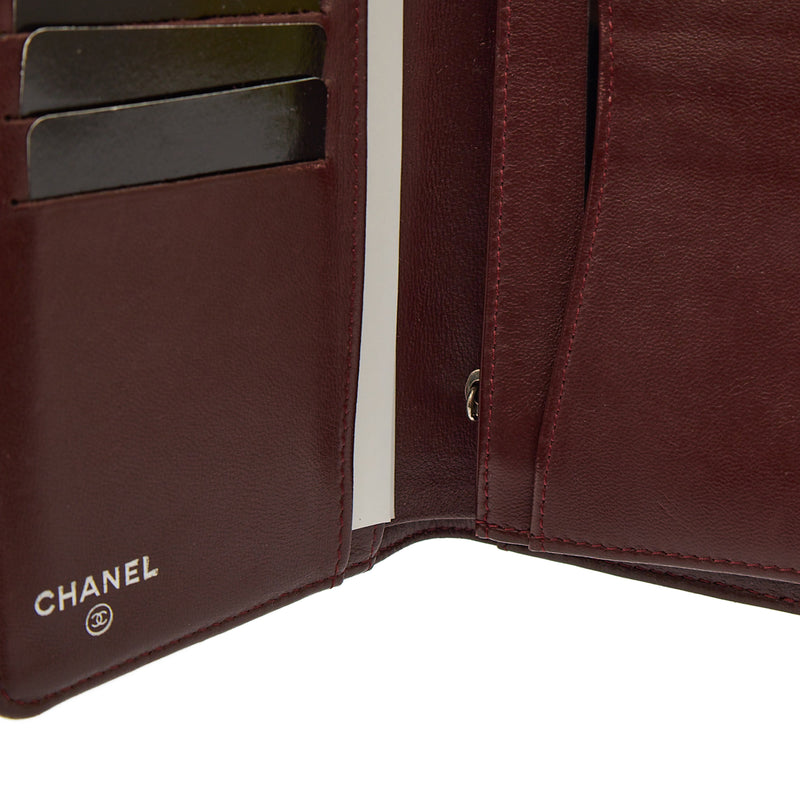 Picture of Chanel Purse Trifold Wallet in Black, Leather
