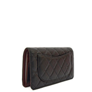 Picture of Chanel Purse Trifold Wallet in Black, Leather