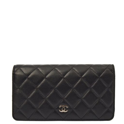 Picture of Chanel Purse Trifold Wallet in Black, Leather
