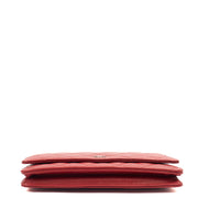 Picture of Chanel Cross Body Wallet on Chain in Red, Caviar Leather