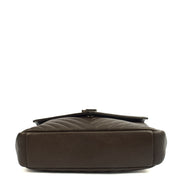 Picture of Saint Laurent Shoulder Bag College - Medium in Brown, Calfskin Leather