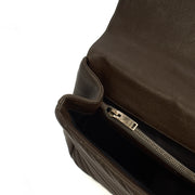 Picture of Saint Laurent Shoulder Bag College - Medium in Brown, Calfskin Leather