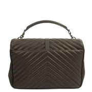 Picture of Saint Laurent Shoulder Bag College - Medium in Brown, Calfskin Leather