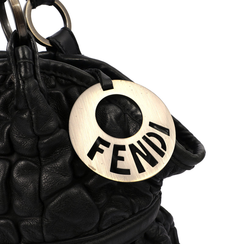 Picture of Fendi Tote Chef Shopper Tote in Black, Leather