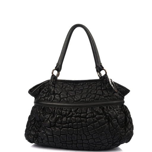 Picture of Fendi Tote Chef Shopper Tote in Black, Leather