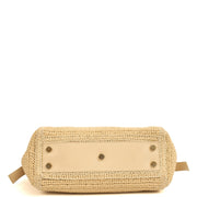 Picture of Saint Laurent Tote Cabas Downtown Straw in invalid, Raffia