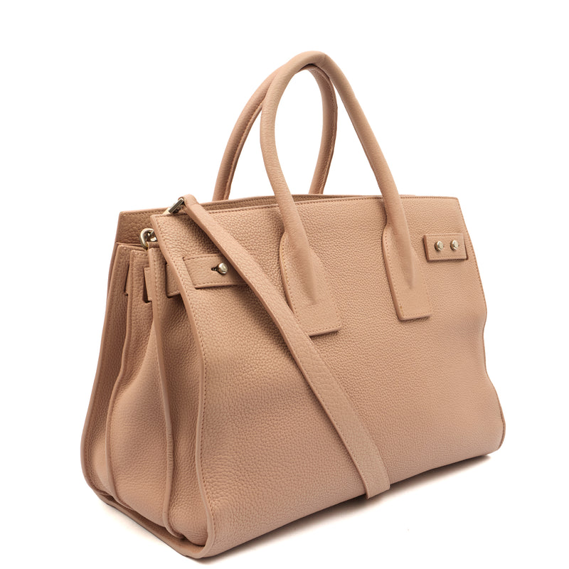 Picture of Saint Laurent Tote Sac de Jour in Pink, Calfskin Leather