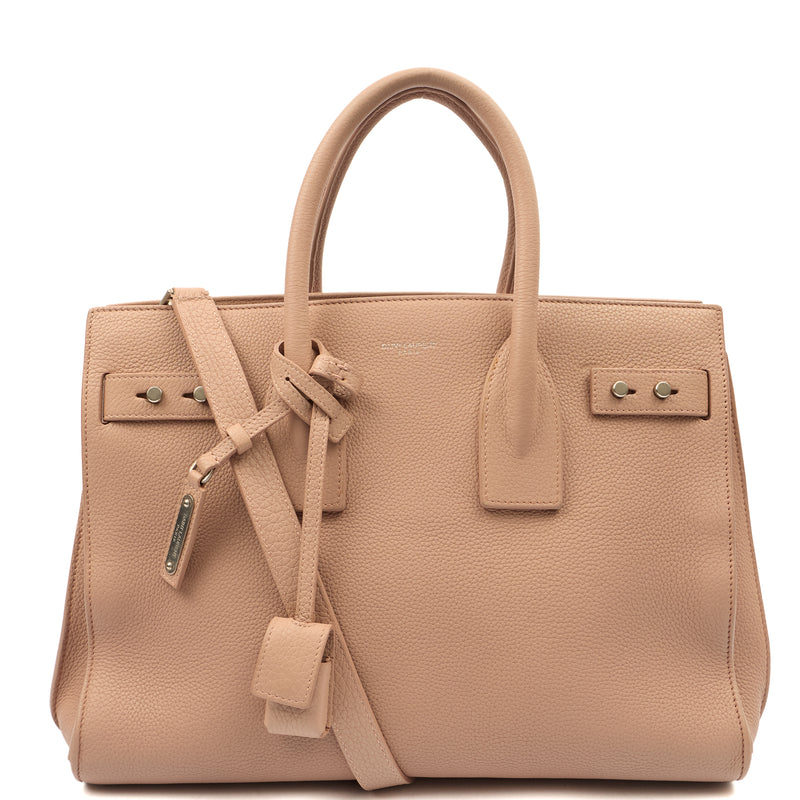 Picture of Saint Laurent Tote Sac de Jour in Pink, Calfskin Leather