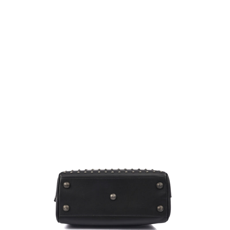 Picture of Saint Laurent Tote Duffle in Black, Calfskin Leather