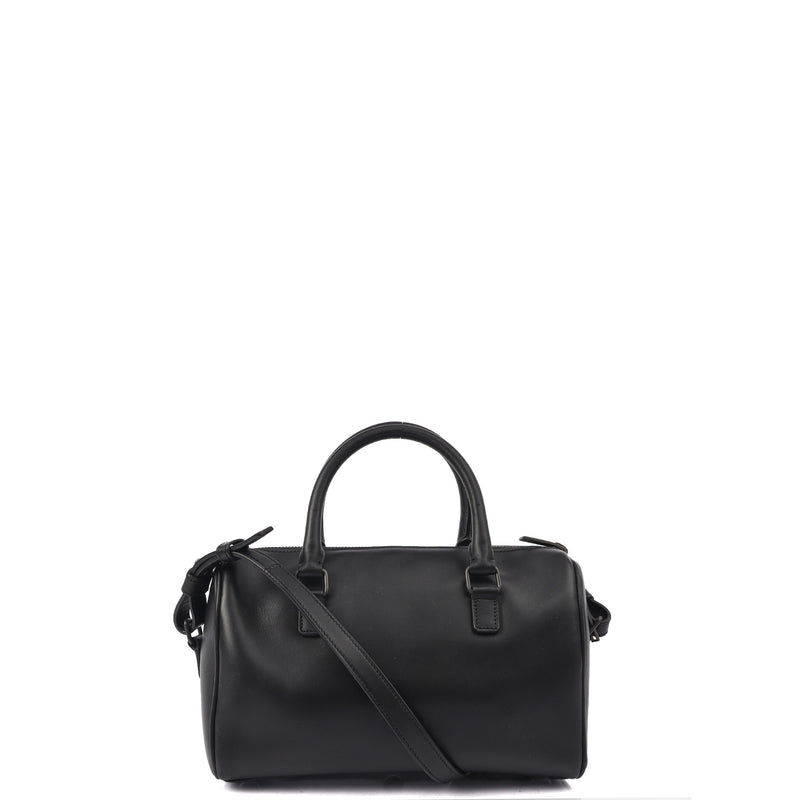 Picture of Saint Laurent Tote Duffle in Black, Calfskin Leather
