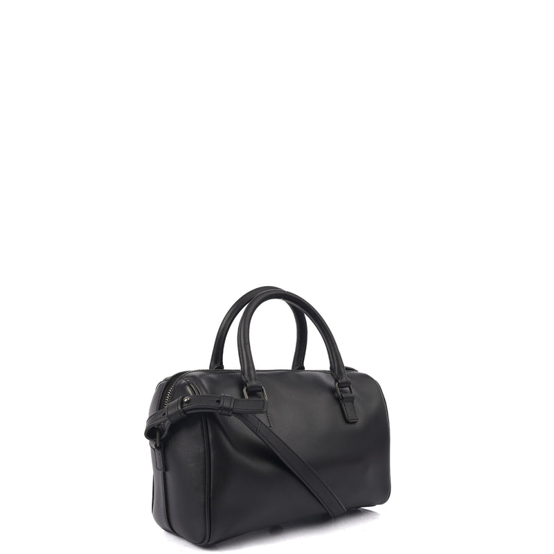 Picture of Saint Laurent Tote Duffle in Black, Calfskin Leather