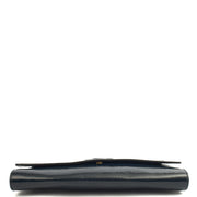 Picture of Saint Laurent Clutch Cassandra Clutch in Blue, Patent Leather