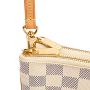 Picture of Louis Vuitton Cross Body Double Zip Pochette in Damier Azur, Canvas