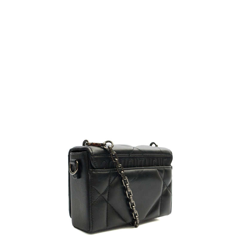 Picture of Christian Dior Cross Body 30 Montaigne Bag in Black, Leather