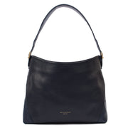 Picture of Aspinal of London Shoulder Bag London Tote - Midi in Navy, Leather