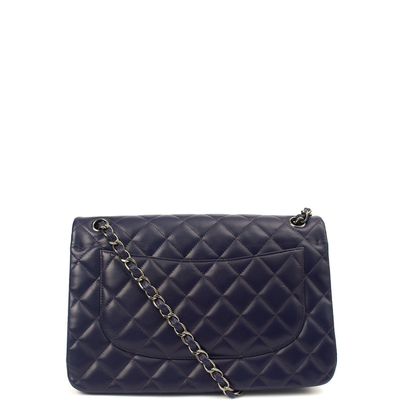 Picture of Chanel Shoulder Bag Classic Double Flap - Large in Purple, Calfskin Leather